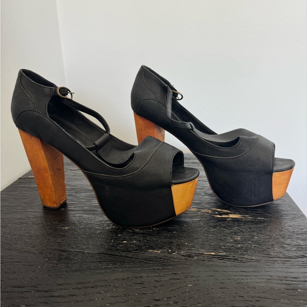 Jeffrey Campbell Lita open toe sandal